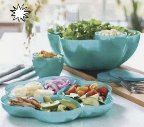 Tupperware chip dip - tupperware, set
